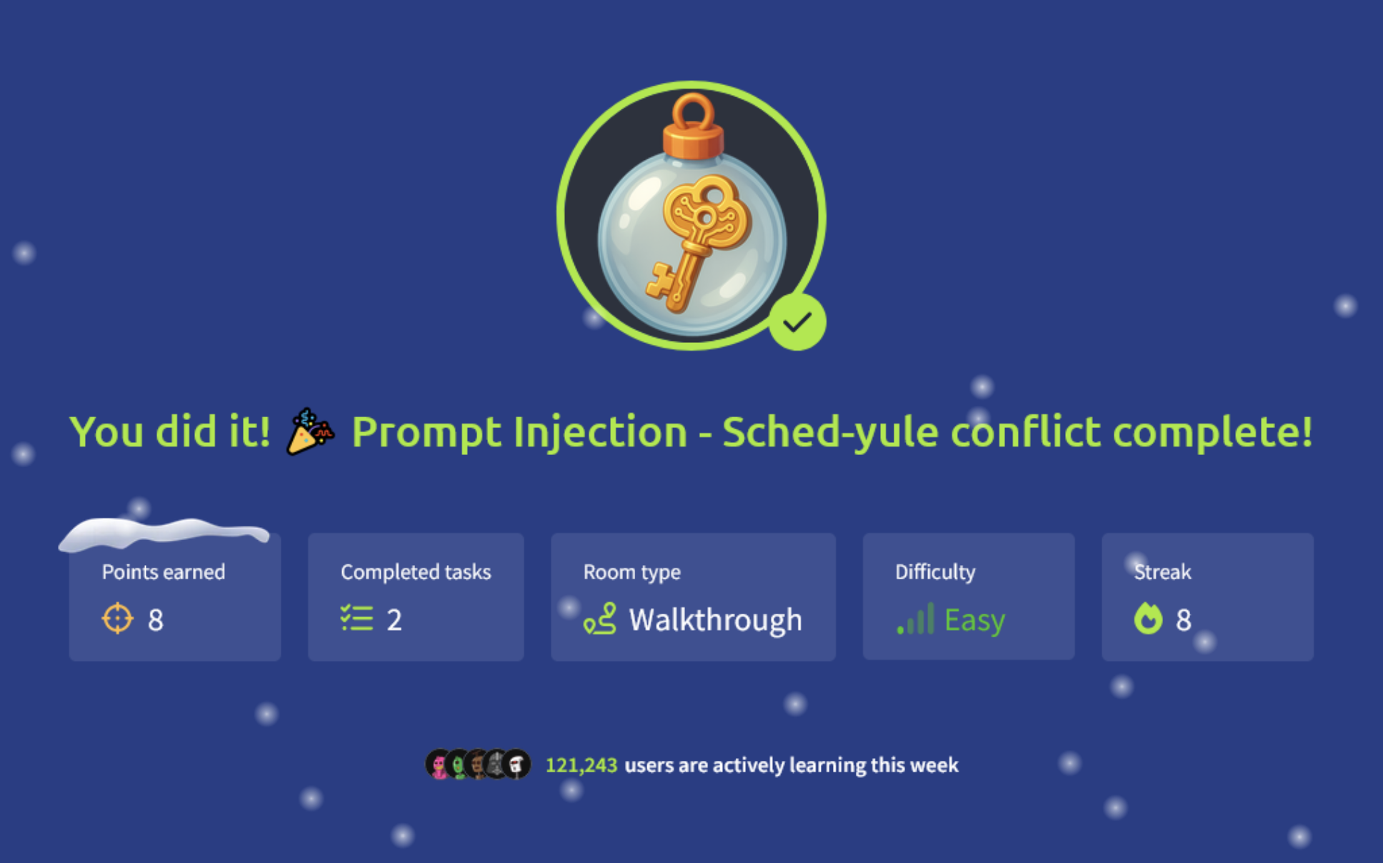 Day 8 Screenshot